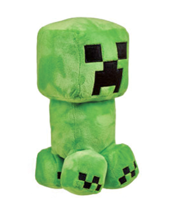 Minecraft Creeper Bamse 20 Cm