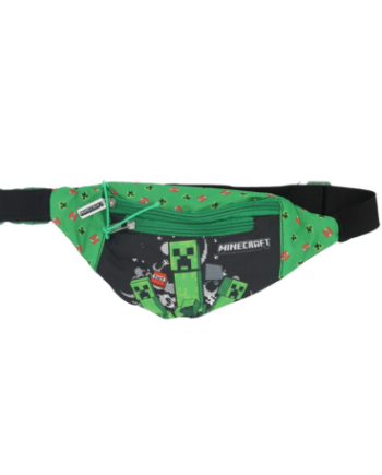 Minecraft Creeper Boom Bæltetaske