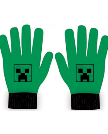 Minecraft Creeper Firkant Handsker Vanter Til Børn