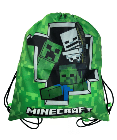 Minecraft Creeper Sportstaske   Gymnastiktaske