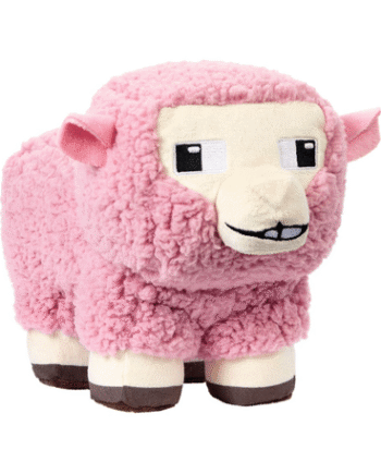 Minecraft Pink Får Bamse 20 Cm