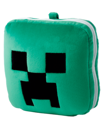 Minecraft Rejsepude Med Lynlås Og Maske Creeper