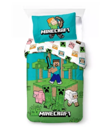Minecraft Sengetøj Jungle