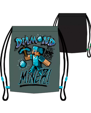Minecraft Sportstaske   Gymnastiktaske