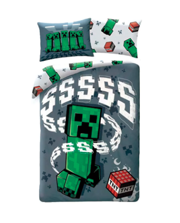 Minecraft Ssss Sengetøj Til Børn