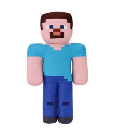Minecraft Steve Bamse 30cm