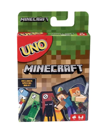 Minecraft Uno Spil