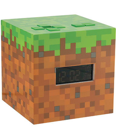 Minecraft Vækkeur Med Lyd Og Lys