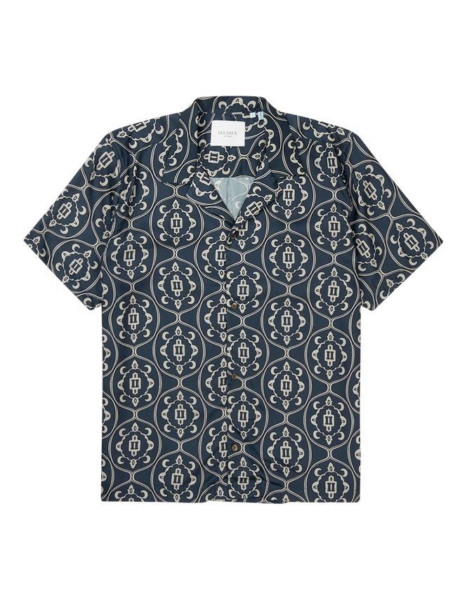 Ornament Aop Tencel Ss Shirt