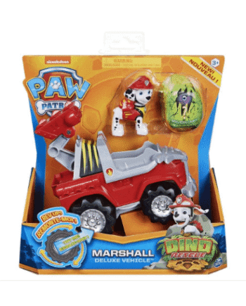 Paw Patrol Dino Deluxe Marshall Køretøj   Figur