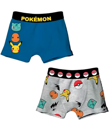 Pokemon Boksershorts Til Børn Stk