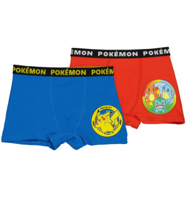 Pokemon Boxershorts Til Børn Styk