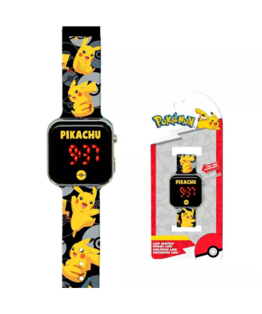 Pokemon Digitalt Led Ur Pikachu