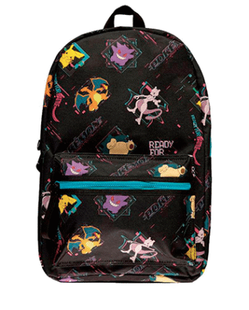 Pokemon Skoletaske Rygsæk Aop