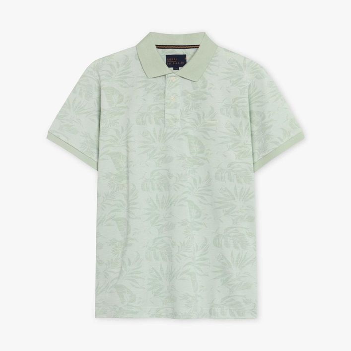 Ravensi Aop Jaquard Polo
