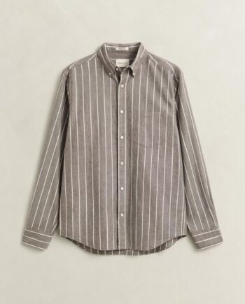 Reg Poplin Melange Stripe Shirt