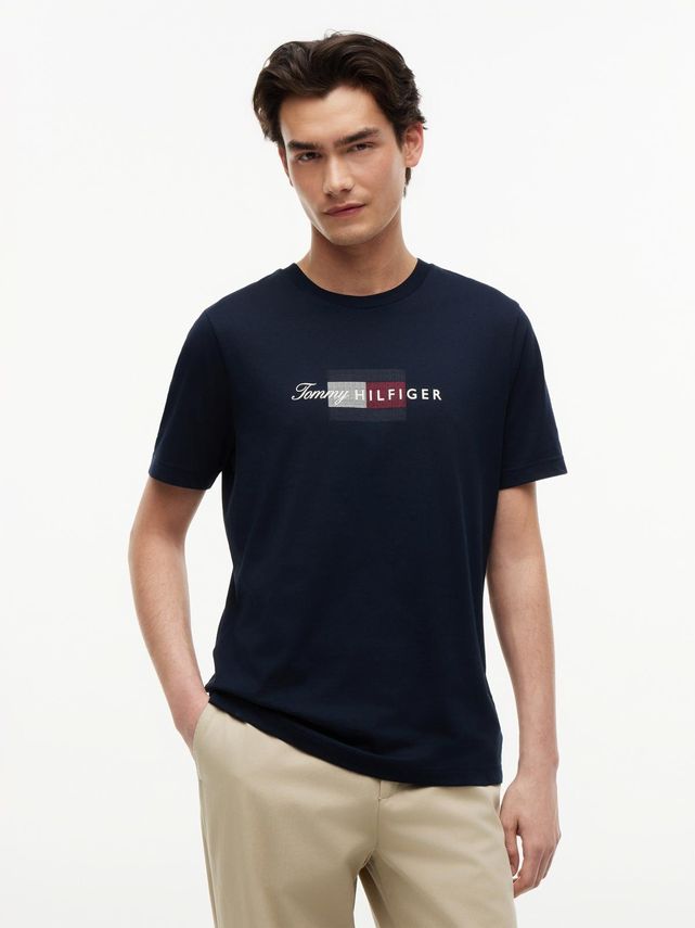 Script Flag Regular Tee