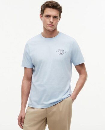 Script Stack Regular Tee