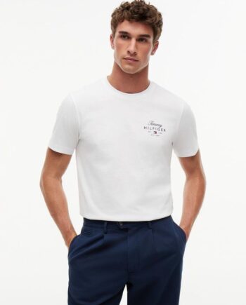 Script Stack Regular Tee