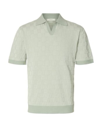 Slhmilas Ss Knit Relaxed Color Open