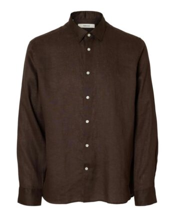 Slhregkylian-linen Shirt Ls Classic
