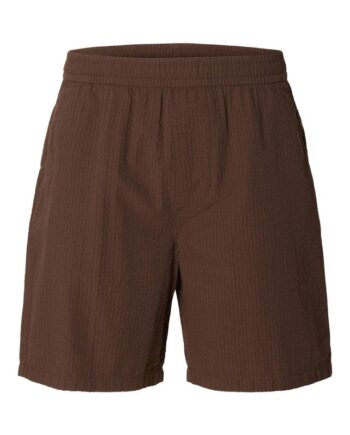Slhregstuart Seersucker Shorts