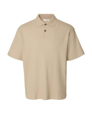 Slmrelaxsimon Ribbed Ss Polo