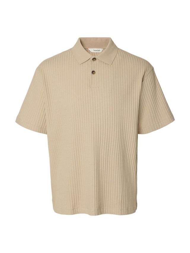 Slmrelaxsimon Ribbed Ss Polo
