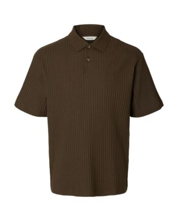 Slmrelaxsimon Ribbed Ss Polo