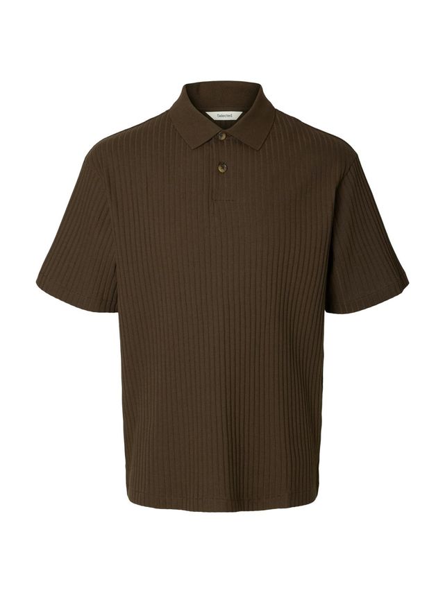 Slmrelaxsimon Ribbed Ss Polo