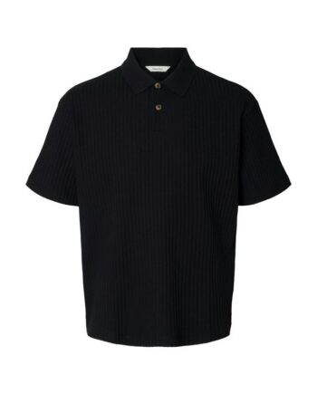 Slmrelaxsimon Ribbed Ss Polo