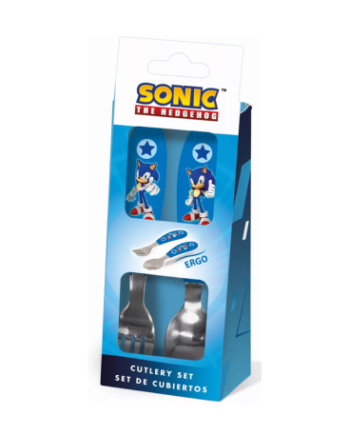 Sonic Bestik Til Børn 16cm