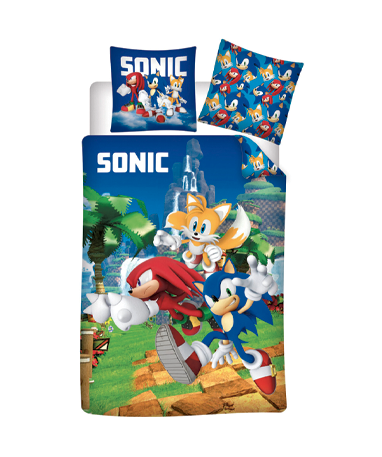 Sonic Sengetøj   Karakter 140x200cm