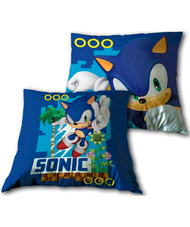 Sonic The Hedgehog Pude 40x40cm Jump