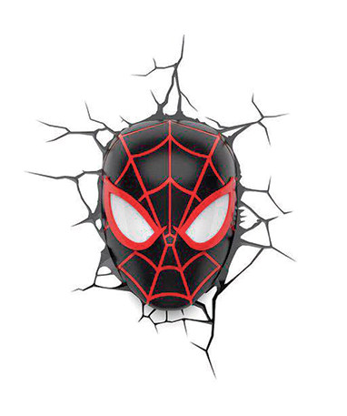 Spiderman Led Maske Lampe Miles Morales