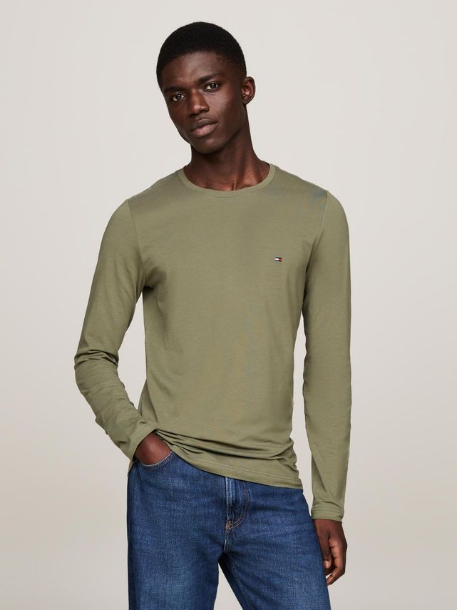 Stretch Slim Fit Lon