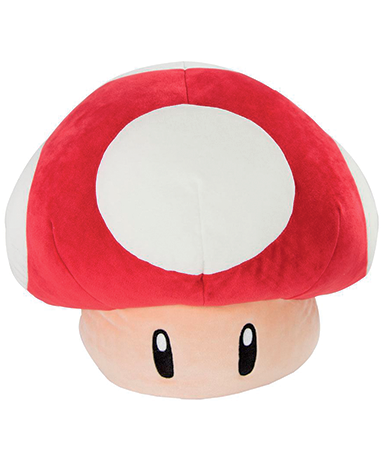 Super Mario Super Mushroom Bamse 40cm