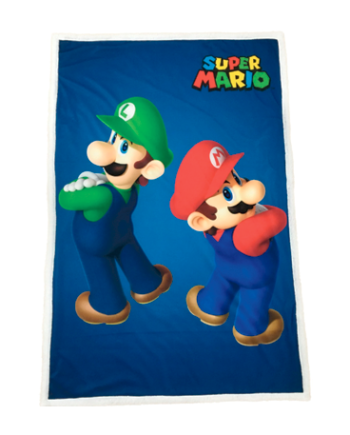Super Mario Tæppe 100x150cm