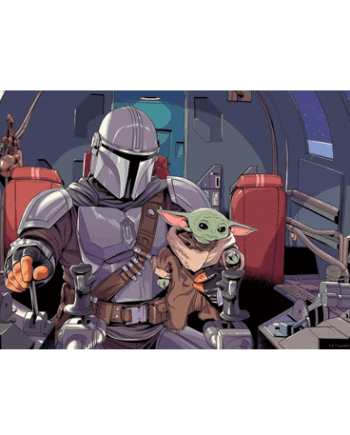 The Mandalorian Puslespil 1000 Brikker