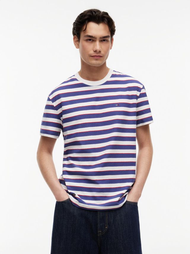 Tjm Reg Ess Stripe Ss Tee