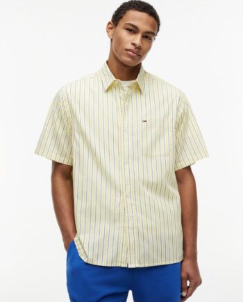 Tjm Rlx Poplin Stripe Ss Shirt