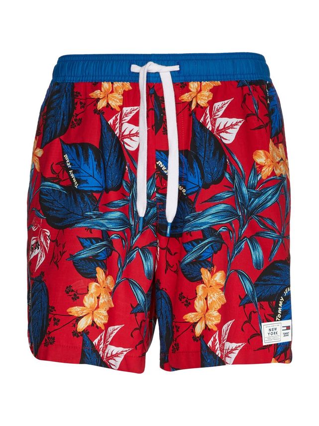 Tjm Tropical Print Beach Short