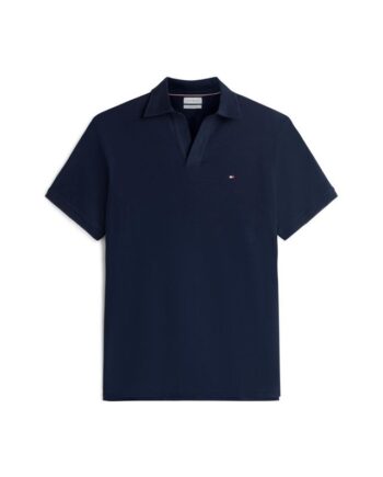 Neck Crepe Classic Polo