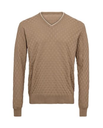-neck Knit Regular Fit