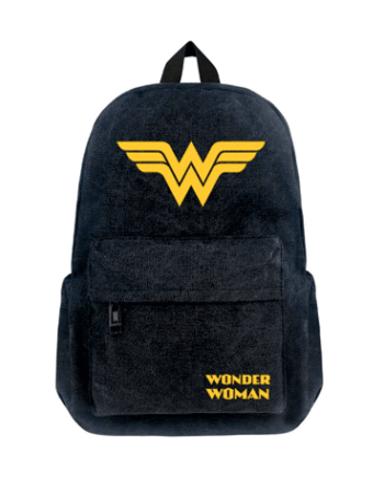 Wonder Woman Skoletaske   Rygsæk Dc Comics